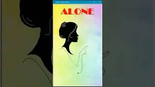 Girl vector drawing in python 🐢 graphics