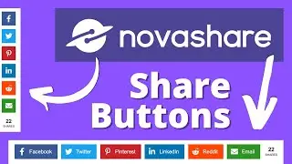 How to Set Up Novashare Social Sharing Buttons for Your WordPress Site