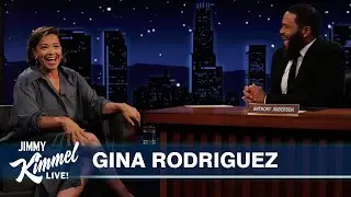 Gina Rodriguez on Her Baby Boy Being a Prodigy, Working with Shaq & Her Husband’s ONE Blue Suit