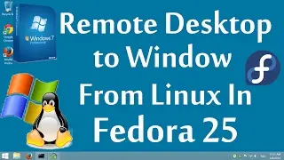 Remote Desktop Connection to Window from Linux Fedora 25