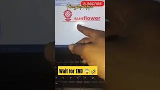 Sunflower 🌻 in Ms word symbol 