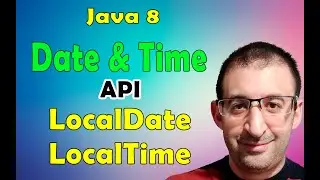 64- Java 8 Tutorial - Date and Time API LocalDate and LocalTime