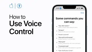 How to use Voice Control on iPhone, iPad, and iPod touch | Apple Support