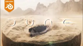Recreating Dune Environment in Blender
