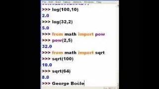 Python Math Functions Continued