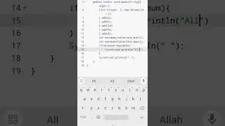 Java program to compare elements in a collection  #javaprogramming  #codingguru #youtubeshorts 😎😎