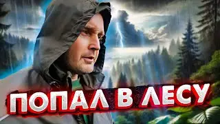 Экстрим в Лесу: Заброшенное Поселение и Ливень, Который подпортил все планы 🌧️🌲