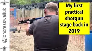 Practical shotgun stage - new Beretta 1301 comp pro shotgun