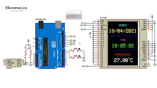 Digital Weather Station | DS3232 RTC and 128×160 TFT With Arduino