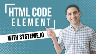 HTML code element with Systeme.io (4 examples and use cases)