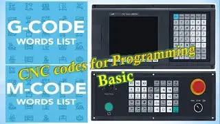 CNC Programming Codes-Basics