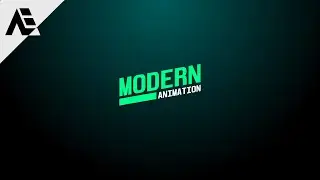 After Effects Tutorial: Modern Motion Title Animation in After Effects