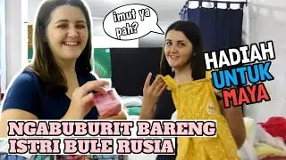 PERTAMA KALI NGABUBURIT BERSAMA ISTRI BULE RUSIA || HADIAH ULANG BULAN MAYA YANG KE 9