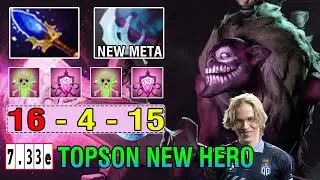 WTF Topson [Dazzle] Mid 100% Deleted Void Spirit With New Meta Build Manta Style Dota2 7.33E