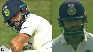 Angry Virat Kohli stared at Rishabh Pant for refusing to run