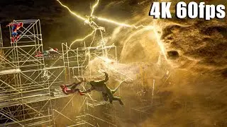 Spider Man  No Way Home   Final Fight   Battle Against Doc Ock and Sandman   4K 60fps 2