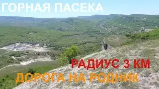 Почему Горная ПАСЕКА?/ВИД на ГОРЫ/Дорога на родник/Пасека 2018
