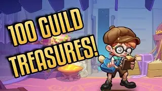 Idle Heroes - 100 Guild Treasures! Lets get the All-Damage dealt!
