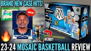 THE NEW MOSAIC IS FINALLY HERE (BIG CHANGES)! 😮🔥 2023-24 Panini Mosaic Basketball FOTL Hobby Boxes