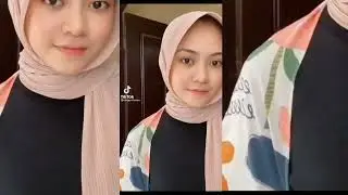 Jilbab Putih Transparan