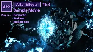 After Effects Sample Movie#63【Element3D】【Boronoid】