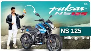 ns 125 mileage test in telugu 🔥 Shocking ns mileage 🤯