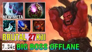 REAL MONSTER [Axe] Offlane Manta + Octarine Core Build + Aghs Scepter Build Non-stop Culling Blade