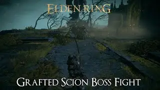 ELDEN RING - Grafted Scion Tutorial Boss Fight NO DAMAGE PlayStation 5 Gameplay