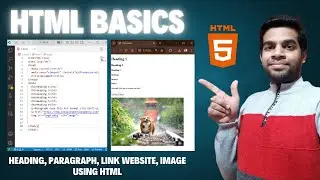 🔥 HTML Basics Ek Beginner Guide  Apni Pehli Website Banao! Step-by-Step Hindi Tutorial 🚀