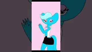 Snuffy cyan dance no effects video (rainbow friends) 