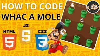 Whack a Mole Game in Javascript HTML CSS