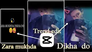 Jara mukhda dikha do reels editing || Instagram trending reels editing || Capcut video editing odia