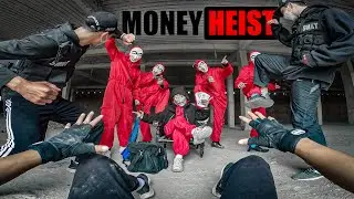 PARKOUR MONEY HEIST vs POLICE In REAL LIFE 2.0 ( EPIC LIVE ACTION STORY )  Parkour Pov Police B2F