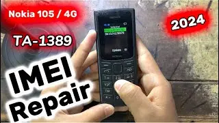 Nokia 105 4G (TA-1389) imei Repair 🔥 Nokia 105 imei Change Code || How to Change Nokia 105 imei 🔥