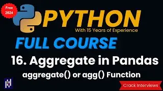 aggregate function in Python | pandas.DataFrame.aggregate | pandas.DataFrame.agg