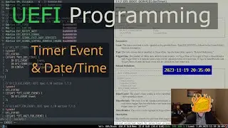 Timer Event & Printing Date/Time | UEFI Dev (in C)