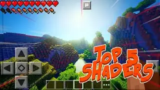 Minecraft PE - Top 5 BEST Shaders 2019 MCPE 1.12/1.13 Texture PACK For MCPE 1.13.0.15 SHADERS PACK