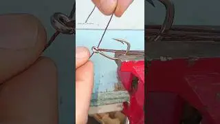 Amazing fishing knot skills. The best way to tie a hook to a fishing line 