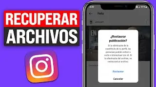 Cómo Recuperar FOTOS y VIDEOS ELIMINADOS en INSTAGRAM (2024)