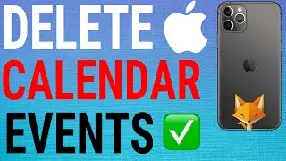 How To Delete Calendar Events On IOS / iPhone / iPad