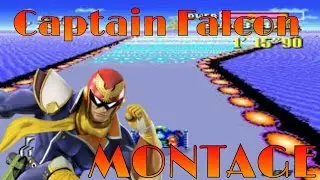 CAPTAIN FALCON MONTAGE,SSB4