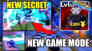 *NEW SECRET* First Impressions of Roblox Anime Defenders Update 3 and NEW GAME MODE