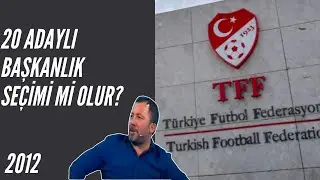 Sergen Yalçın - Bu Görüntü Tam Bir Rezalet! (20 Adaylı TFF Başkanlığı Seçimi İçin)