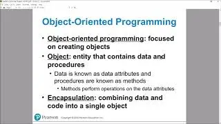 CS101 Lecture:  10.1:  Procedural and Object-Oriented Programming