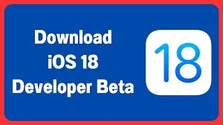 How To Get iOS 18 Developer Beta Profile | Install iOS 18 Beta