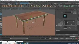 Maya Tutorials, Learn UV Unwrapping a Table from Scratch using Automatic Mapping in Maya ( Part 1)