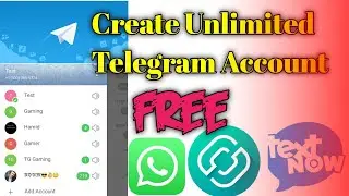 HOW TO CREATE UNLIMITED ACCOUNT ON TELEGRAM 2020 | TG GAMINGS