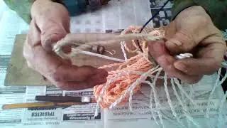 Как сделать веревку с помощью одной дрели.Тонкости дела.