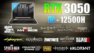 ASUS TUF F15 : RTX 3050 i5 12500H - 15 Games Tested in late 2024