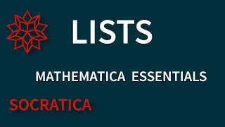 Lists in Mathematica & Wolfram Language